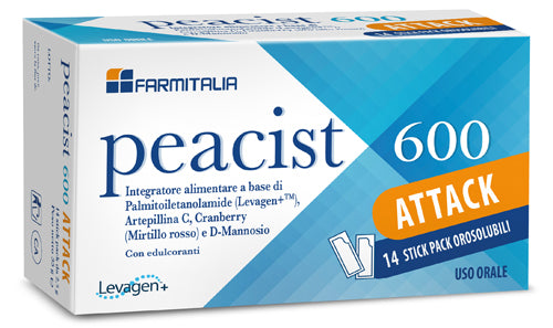 Peacist 600 Attack 14 Stick Pack Orosolubili - Peacist 600 Attack 14 Stick Pack Orosolubili