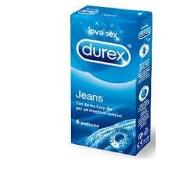Profilattico Durex Jeans Easyon 6 Pezzi