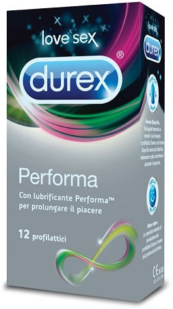 Profilattico Durex Performa 12 Pezzi - Profilattico Durex Performa 12 Pezzi