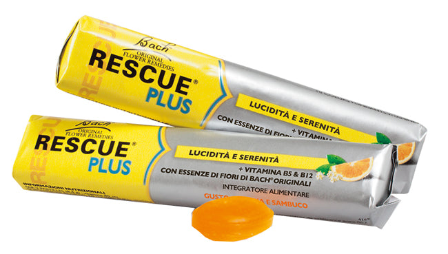 Rescue Original Plus 10 Confetti Aroma Arancia E Sambuco - Rescue Original Plus 10 Confetti Aroma Arancia E Sambuco