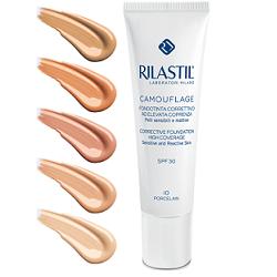 Rilastil Camouflage Fondotinta Correttivo Fluido Elevata Coprenza 50 30 Ml Color MOKA