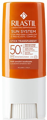 Rilastil Sun System Photo Protection Terapy Spf 50+ Stick Trasparente 8,5 Ml - Rilastil Sun System Photo Protection Terapy Spf 50+ Stick Trasparente 8,5 Ml