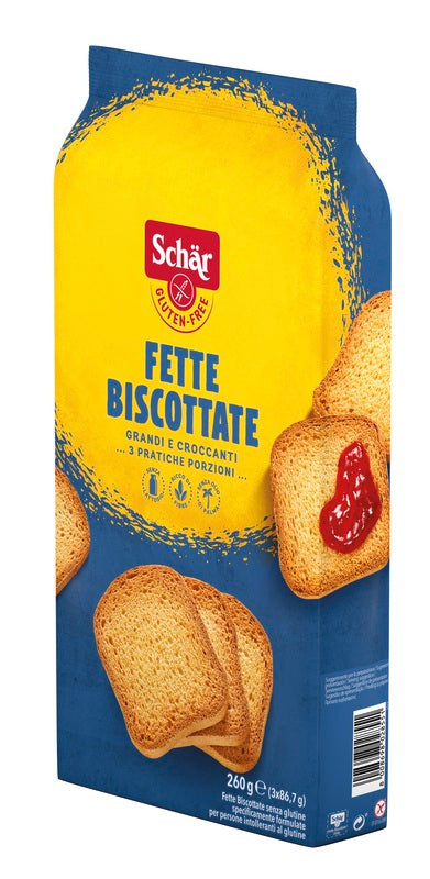 Schar Fette Biscottate 260 G