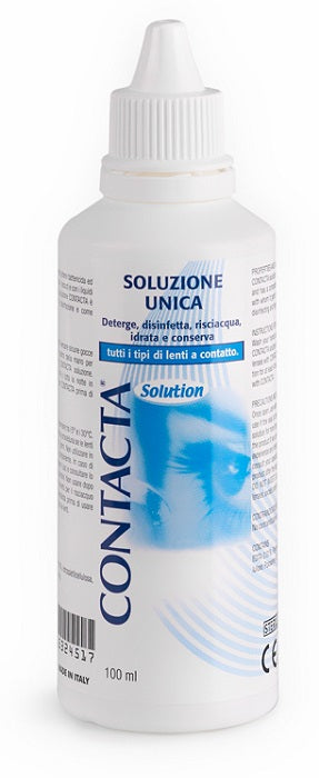 Soluzione Unica Isotonica Contacta 100Ml per lenti a contatto morbide