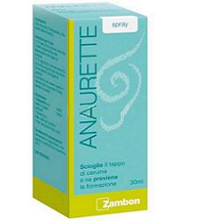 Spray Irrigatore Per La Rimozione Del Cerume Anaurette 30 Ml