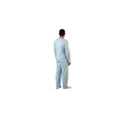 Rekordsan Pigiama Fresco Cotone Uomo Ideal Azzurro 3
