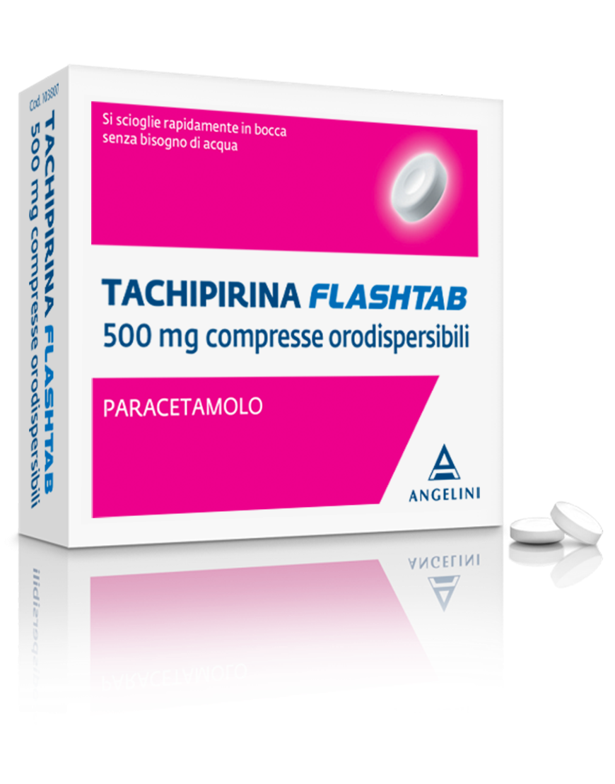 Tachipirina Flashtab 16 Compresse 500mg - Tachipirina Flashtab 16 Compresse 500mg