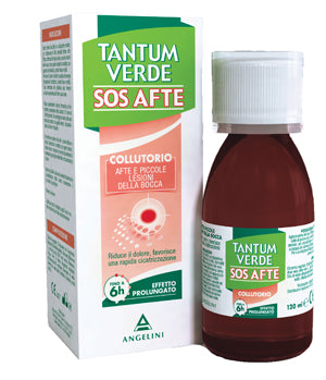 TANTUM VERDE SOS AFTE COLLUTORIO 120 ML - TANTUM VERDE SOS AFTE COLLUTORIO 120 ML