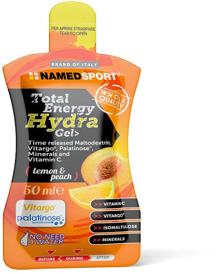 Total Energy Hydra Gel Lemon & Peach 50 Ml - Total Energy Hydra Gel Lemon & Peach 50 Ml