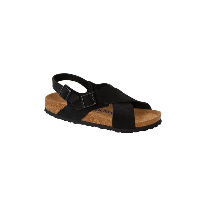 Sandali Birkenstock Tulum Sfb Black Suede Leather 35