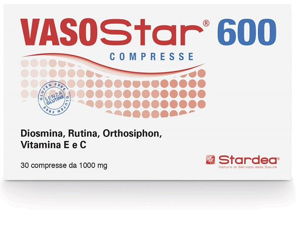 Vasostar 600 30 Compresse 1.000 Mg - Vasostar 600 30 Compresse 1.000 Mg