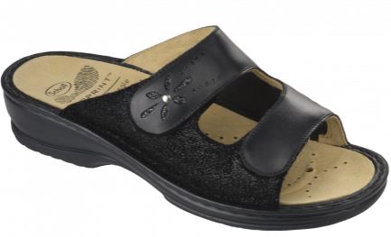 Vitalba Leather + Elasticated Womens Black 40 Collezione Ss17 1 Paio