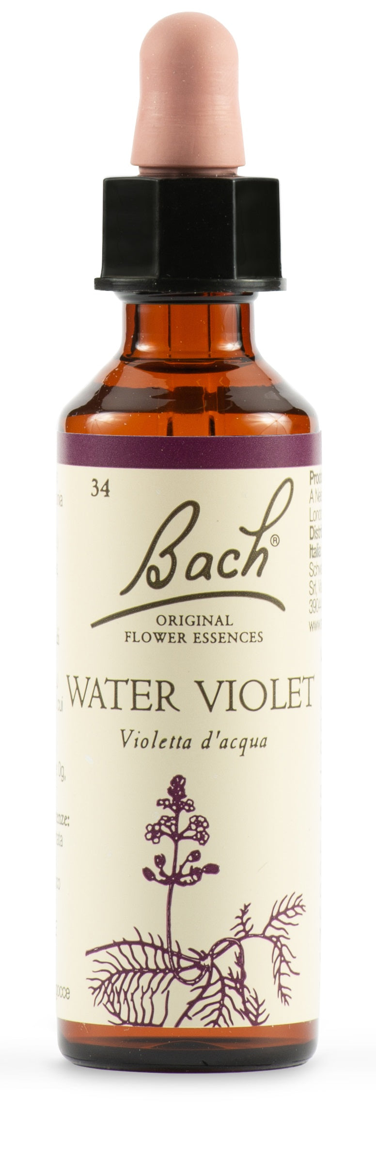 Water Viol Bach Orig 20 Ml - Water Viol Bach Orig 20 Ml